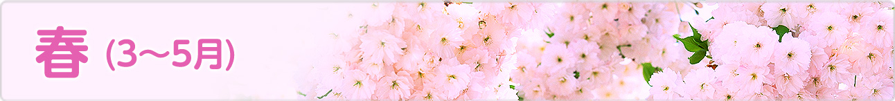 庄内町 春のイベント(3月~5月)
